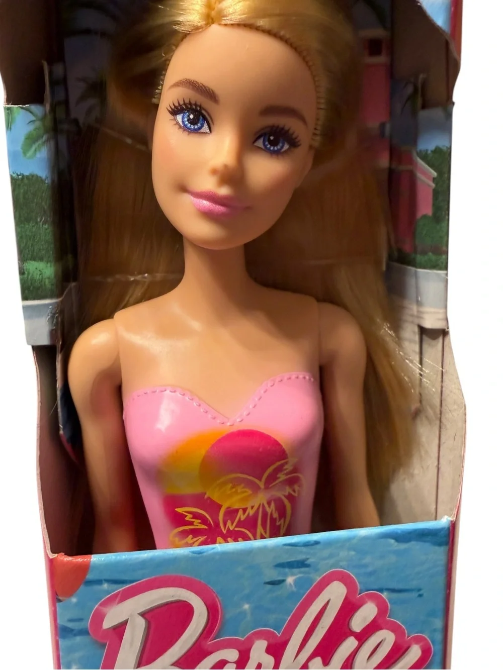 Barbie doll wearing